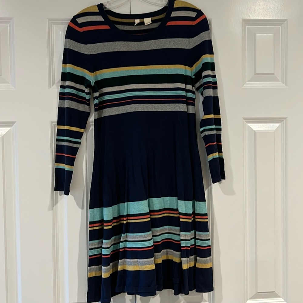 Striped Sweater Dress